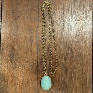 Stella and Dot Sanibel Reversible Pendant in Gold